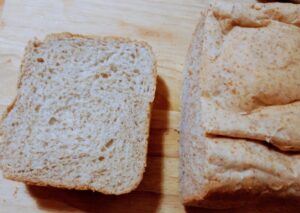 小麦ふすまと練乳の食パン